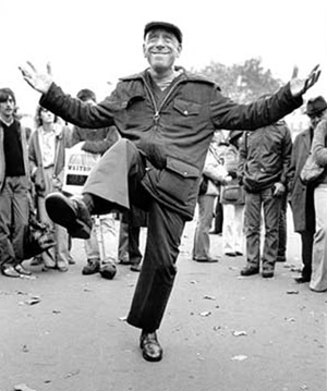 Norman at Speaker's Corner 1970s